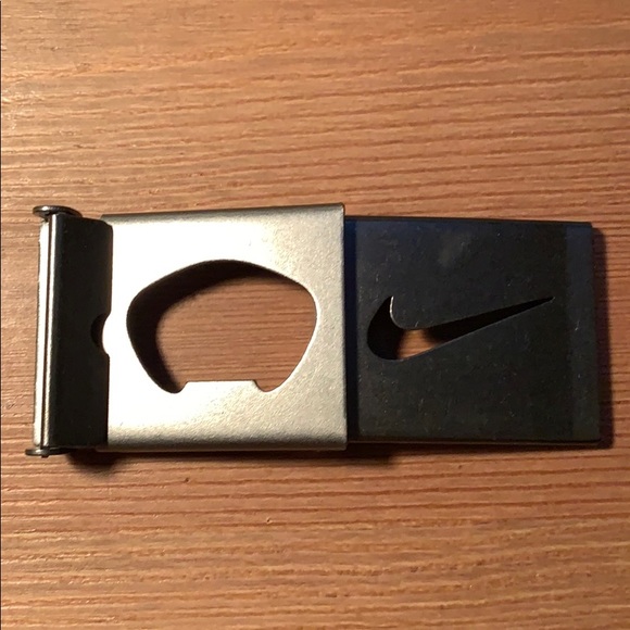 Nike Accessories Nike Belt Buckle With Built In Bottle Opener Poshmark